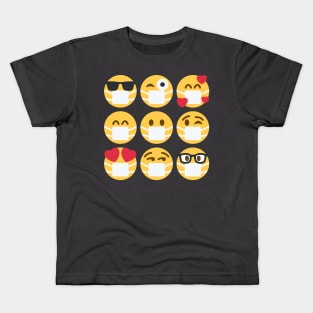 Emotions have no mask Kids T-Shirt